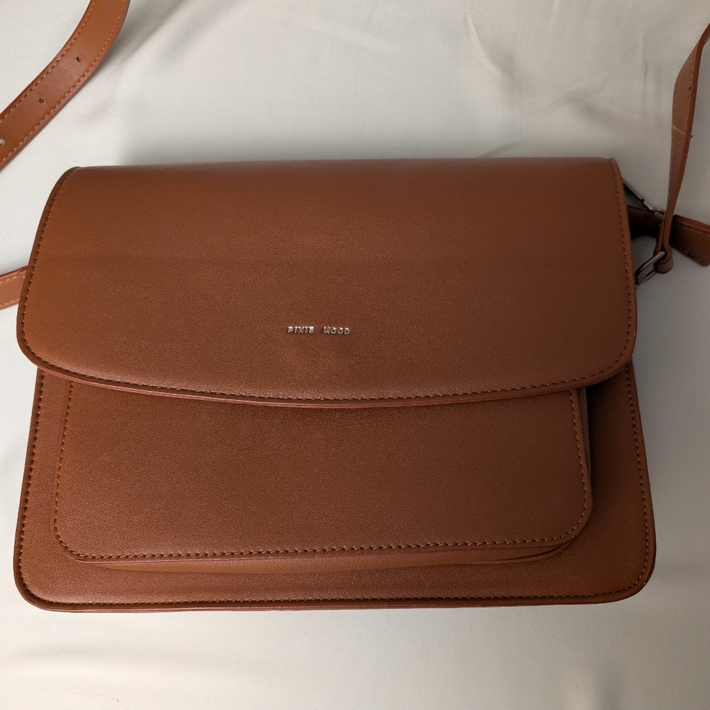 Pixie Mood Brown Crossbody Bag